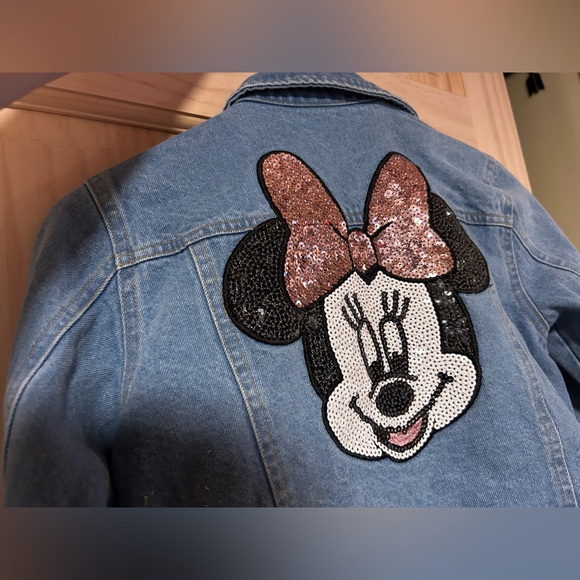 Disney Minnie Kids Jean Jacket - Picture 4 of 9